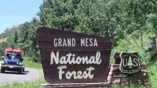 Boondocking Grand Mesa Campsite