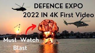 Defence Expo 2022 At Sabarmati Riverfront Ahmedabad Helicopter Show