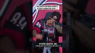 Steve Smith Sr. at a Canes playoff game 