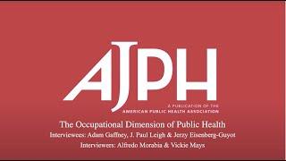 AJPH Podcast: The Occupational Dimension of Public Health