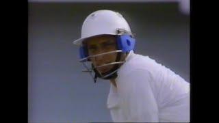 NASSER HUSSAIN 13 WEST INDIES v ENGLAND 1st TEST MATCH DAY 2 JAMAICA FEBRUARY 25 1990