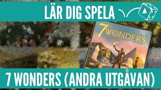 Lär dig spela 7 Wonders (Andra utgåvan)!