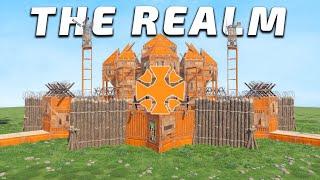 The Realm - 2x2 Medium Group Rust Base Design | Farm, Funnel Wall & More..