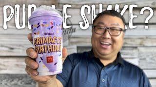 The McDonald's Purple Grimace Shake