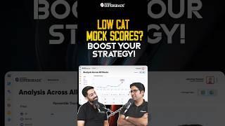 Struggling with Low CAT Mock Scores? Here’s How to Boost Performance | CAT Mock Strategy | #shorts