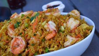 Cook My Crowd Pleasing Shrimp Fried Rice With Me!