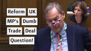 Reform UK MP Doesn't Understand The Commonwealth Or Trade Deals!