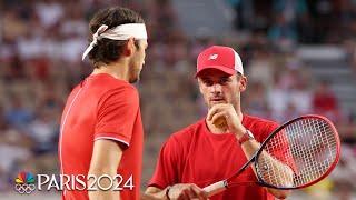 Fritz, Paul beat Murray, Evans move on to men's doubles semis | Paris Olympics | NBC Sports