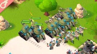 Is this the Best Attack Strategy in Boom Beach? Tanks + Grenadiers + Medic Gameplay!