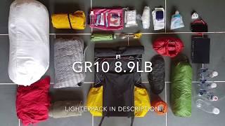 GR10 Ultralight Gear - CJ