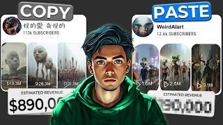 I Copied a Viral Chinese Surreal AI Art Channel Making $32K/Month (It Worked!)