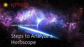 Astro Vastu Course - Steps for Horoscope Analysis