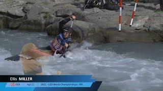 Ellis Miller, GB - Women's Canoe Semi-Final / 2024 ICF Canoe Slalom World Cup Ivrea Italy