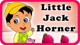 Little Jack Horner Lyrical Video | English Nursery Rhymes Full Lyrics For Kids & Children