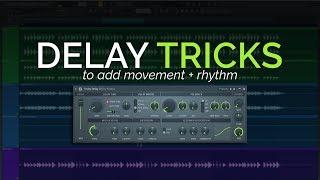 Simple Delay Tricks To Add Movement and Rhythm To Your Mix