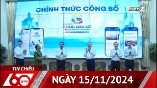 60 Giây Chiều - Ngày 15/11/2024 - HTV Tin Tức Mới Nhất 2024