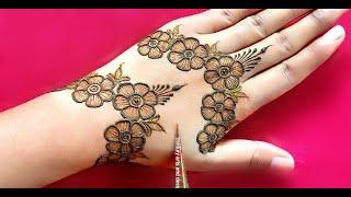 Very beautiful stylish back hand mehndi design | Back hand mehndi | mehndi design | mehndi | Mehandi