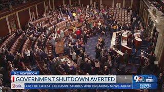 Government shutdown averted