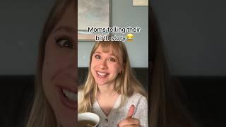 Moms telling their birth story