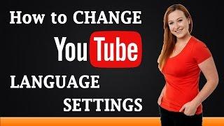 How to Change YouTube Language Settings