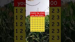 Double tap when you find-12300 #shorts #quiz #puzzle