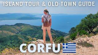 Ultimate Travel Guide to Corfu, Greece! Island Tour, Old Town, Beaches, Viewpoints, Towns & more! 