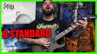 D Standard Heaviest Guitar Riffs