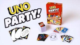 How to play UNO PARTY ‼️ Card Game 2023 Edition