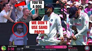 Virat Kohli gave epic Sand Paper reply to Australian crowd when they were abusing him | BGT