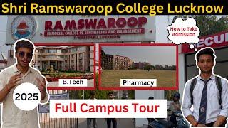 Shri Ramswaroop college Lucknow Campus Tour 2025#srm #campustour