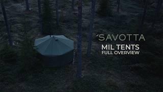 Savotta MIL tents full overview