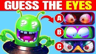 Guess The CHARACTER By VOICE & EYES| ASTRO BOT Bosses| Space Bully Nebulax, Mighty Chewy