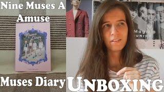 Unboxing - Nine Muses A - Muses Diary - 1st single album