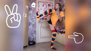 Challenge, funny video with Kira Khristenko 