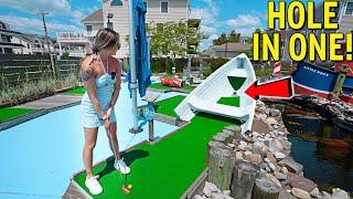 The Smallest Mini Golf Course We've Ever Seen!