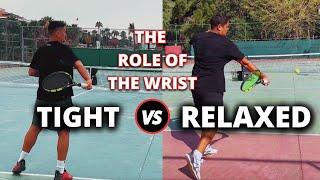 Perfecting Your Forehand Technique - Relaxed Wrist vs Tight Wrist?