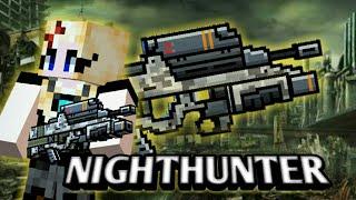 NIGHT HUNTER [pixel gun 3D-gameplay] "weapon review"