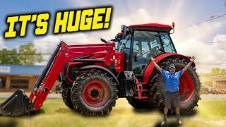 I got THE BIGGEST FARM TRACTOR They Make!