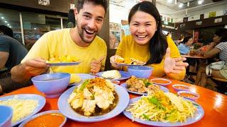 Singapore STREET FOOD Tour 2022!! #1 Katong Laksa + Chicken Rice HEAVEN in SINGAPORE!