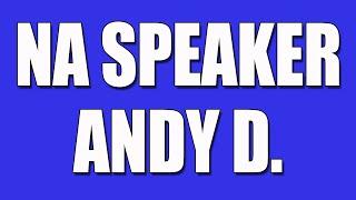 NA Speaker - Andy D. - Narcotics Anonymous Speaker