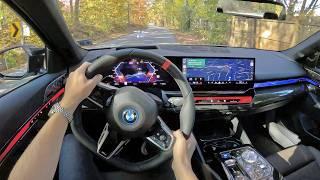 2024 BMW i5 M60 - POV First Driving Impressions