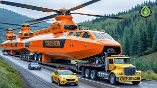 Extreme Dangerous Transport Skill Operations Oversize Truck | Biggest Heavy Equipment Machines #79