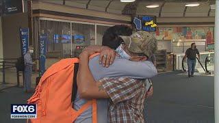 Son, father reunite in Milwaukee after 35 years apart | FOX6 News Milwaukee