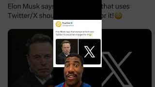 Elon Musk wants to do WHAT? #twitternews #blacktwitter #stantwitter #floptok #technews #reactions