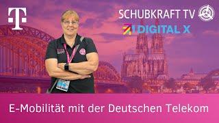 E-Mobilität mit der Deutschen Telekom #DigitalX #Schubkraft