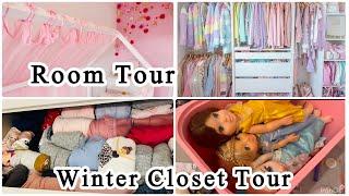 Girls Room Decor Ideas| Winter Closet Tour 2024 |Pakistani Mom In UK 