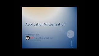 Application Virtualization