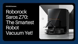 Roborock Saros Z70: The Smartest Robot Vacuum Yet!