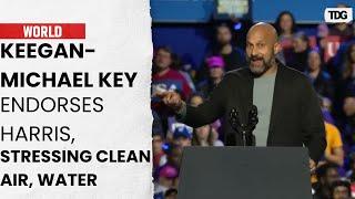 Keegan-Michael Key on Supporting Kamala Harris: 'Clean Air and Water Are No Joke'