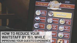 How Aunt Butchie's Restaurant improved their guest experience with less waitstaff.